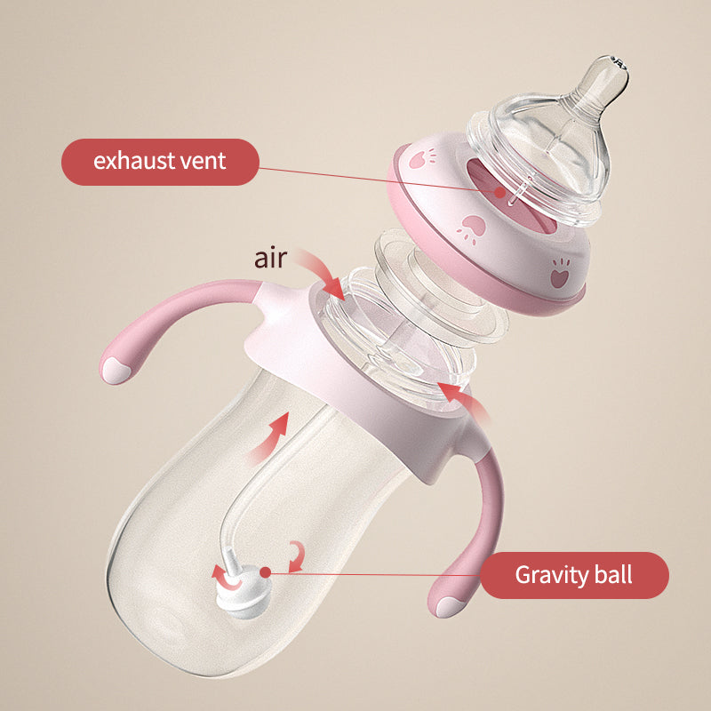 Oberni manufacturer Safety Infant PP Material Milk Bottle Newborn Baby Feeding Bottle For 6-36 months