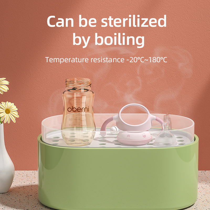 Anti bloating feeding bottle baby drop resistant straw ppsu baby bottle for 1-3 years old