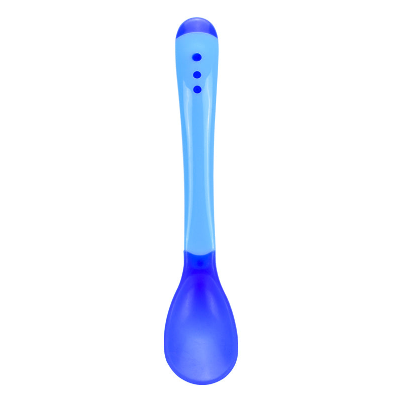 Baby temperature-sensitive silicone spoon 0-2 years old