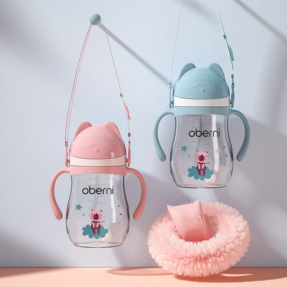 Silicone Toddler Baby Sippy Cup Snack Drinking Cups Non Spilling Baby 360 Training Cup