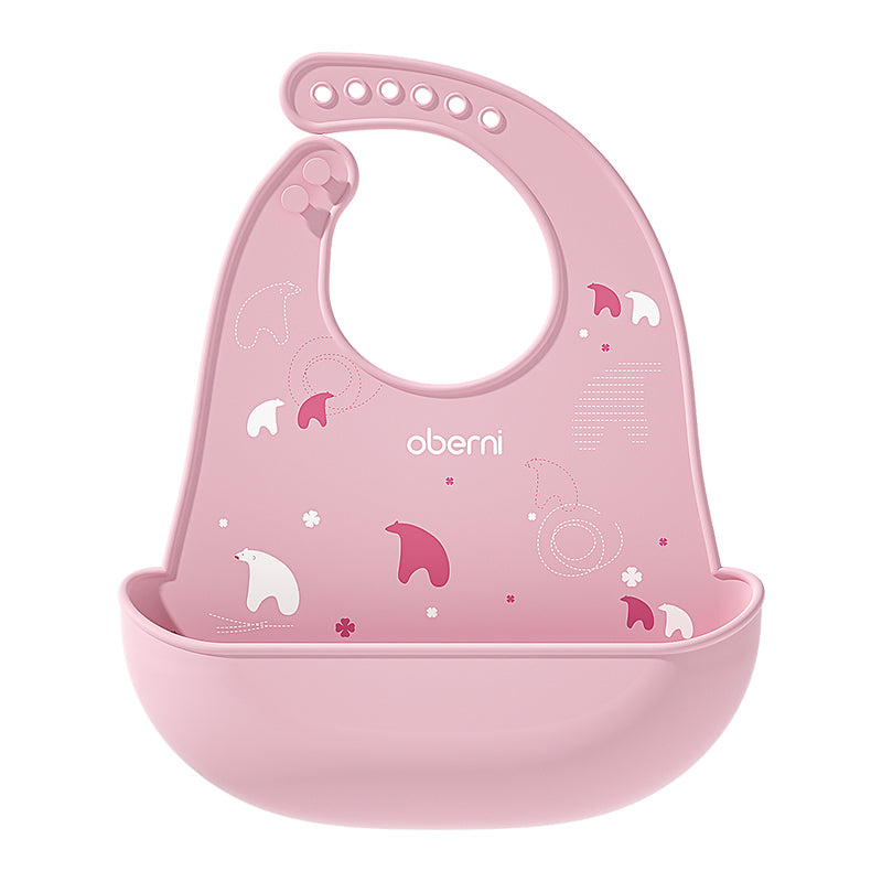 Custom Wholesale Adjustable Bpa Free Feed Soft Waterproof Fabric Silicone Baby Bib