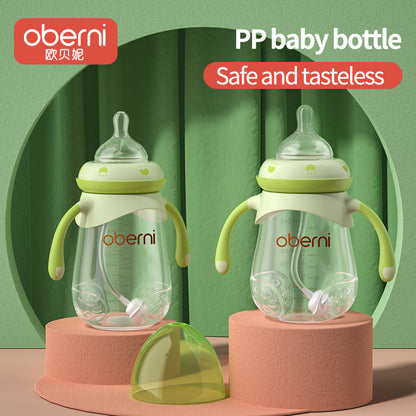 Bpa Free Cheap Pp Newborn Baby Bottle 240ml Pp Baby Feeding Bottle For Promotion Event Gifts