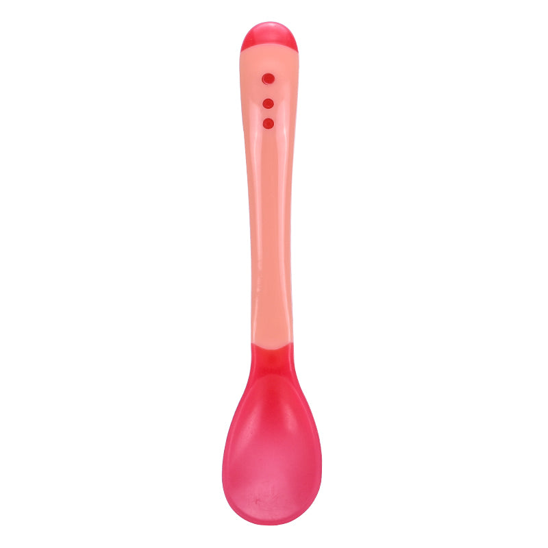 Baby temperature-sensitive silicone spoon 0-2 years old
