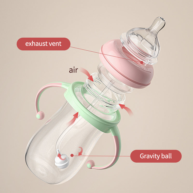 2023 Trending supplies hot selling baby gift baby feeder pp milk bottle for baby