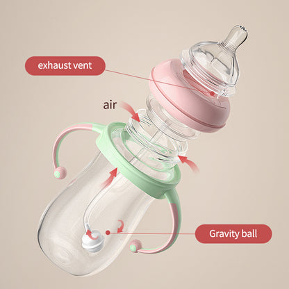 2023 Trending supplies hot selling baby gift baby feeder pp milk bottle for baby