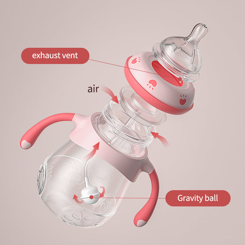 Bpa Free Cheap Pp Newborn Baby Bottle 240ml Pp Baby Feeding Bottle For Promotion Event Gifts