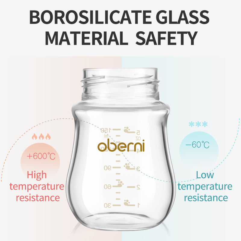 2023 New 150ml 120ml Anti Colic BPA Free Baby Feeding Bottle with Silicone Nipple