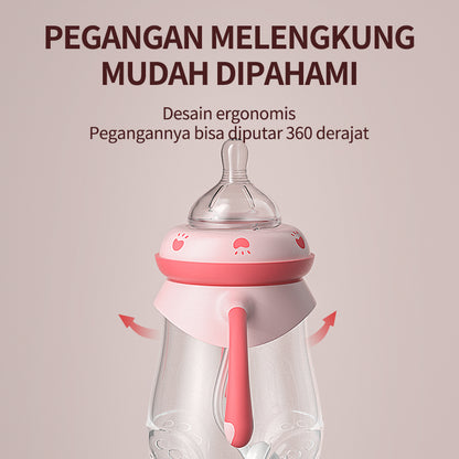 Bpa Free Cheap Pp Newborn Baby Bottle 240ml Pp Baby Feeding Bottle For Promotion Event Gifts