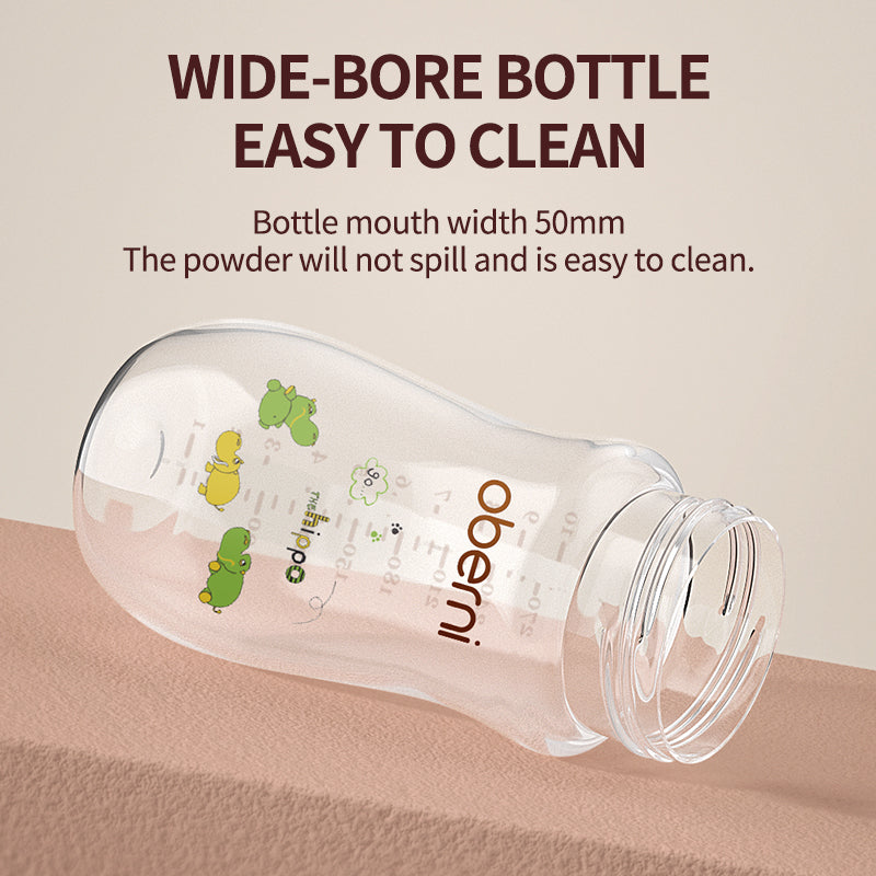 Oberni manufacturer Safety Infant PP Material Milk Bottle Newborn Baby Feeding Bottle For 6-36 months