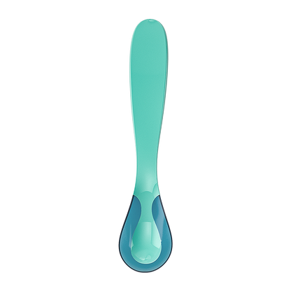 High quality baby temperature sensitive silicone baby feeding spoon